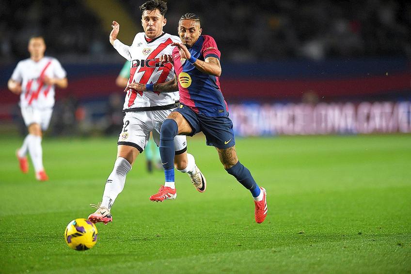 Andrei Rațiu, în acțiune în Barcelona - Rayo Vallecano // foto: Imago Images