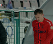 Alexandru Pantea s-a accidentat în Buzău - FCSB și a părăsit terenul în lacrimi, foto: captură Prima Sport