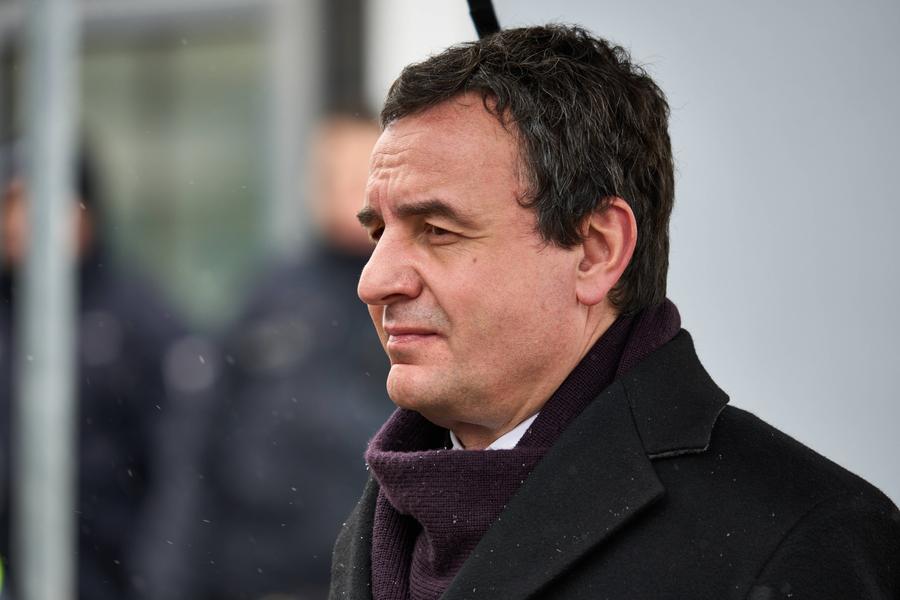 Premierul interimar al Kosovo, Albin Kurti. Foto: Imago Halucinant! Comentatorul de la Juventus - Inter l-a jignit pe premier și a fost înlocuit la pauză
