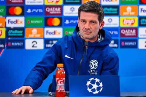 Cristi Chivu, la conferința de presă premergătoare meciului cu Bodo/Glimt / Foto: Imago Images