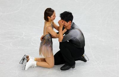 Riku Miura și Ryuichi Kihara, campioni olimpici în proba de perechi » Lacrimi de bucurie pentru japonezi, după ratarea de la programul scurt