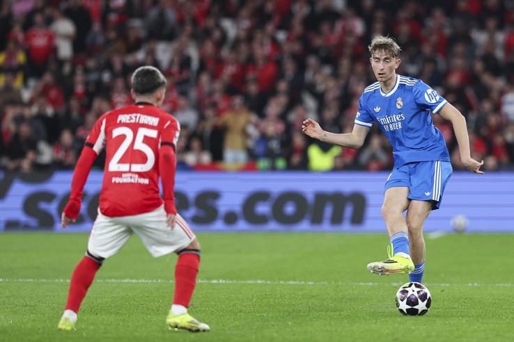 Benfica - Real Madrid, manșa tur a play-off-ului pentru „optimile” UCL // FOTO: Imago Images