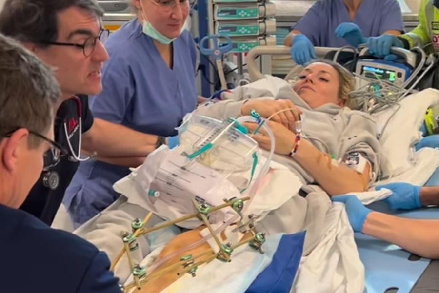 Lindsey Vonn, prima reacție după externarea din spital // captură foto: Instagram „Toată povestea a fost o prostie!” » Un alt chirurg celebru atacă decizia lui Lindsey Vonn: „De-acum, să schieze doar pe pârtii albastre”