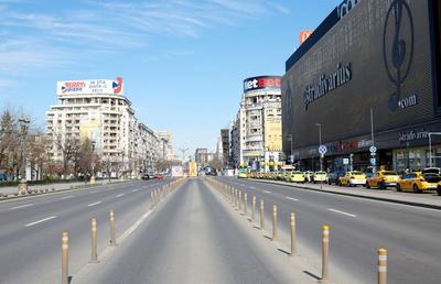 CORONAVIRUS. FOTO București, un oraș pustiu » Imagini surprinse azi: fotoreporterul GSP a luat străzile la pas