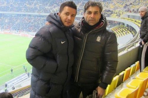Mario Nicolae, alături de Alfredo Regueira