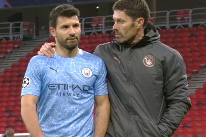 Sergio Aguero, nervos pe colegii săi // foto: captură Twitter @ City_Xtra