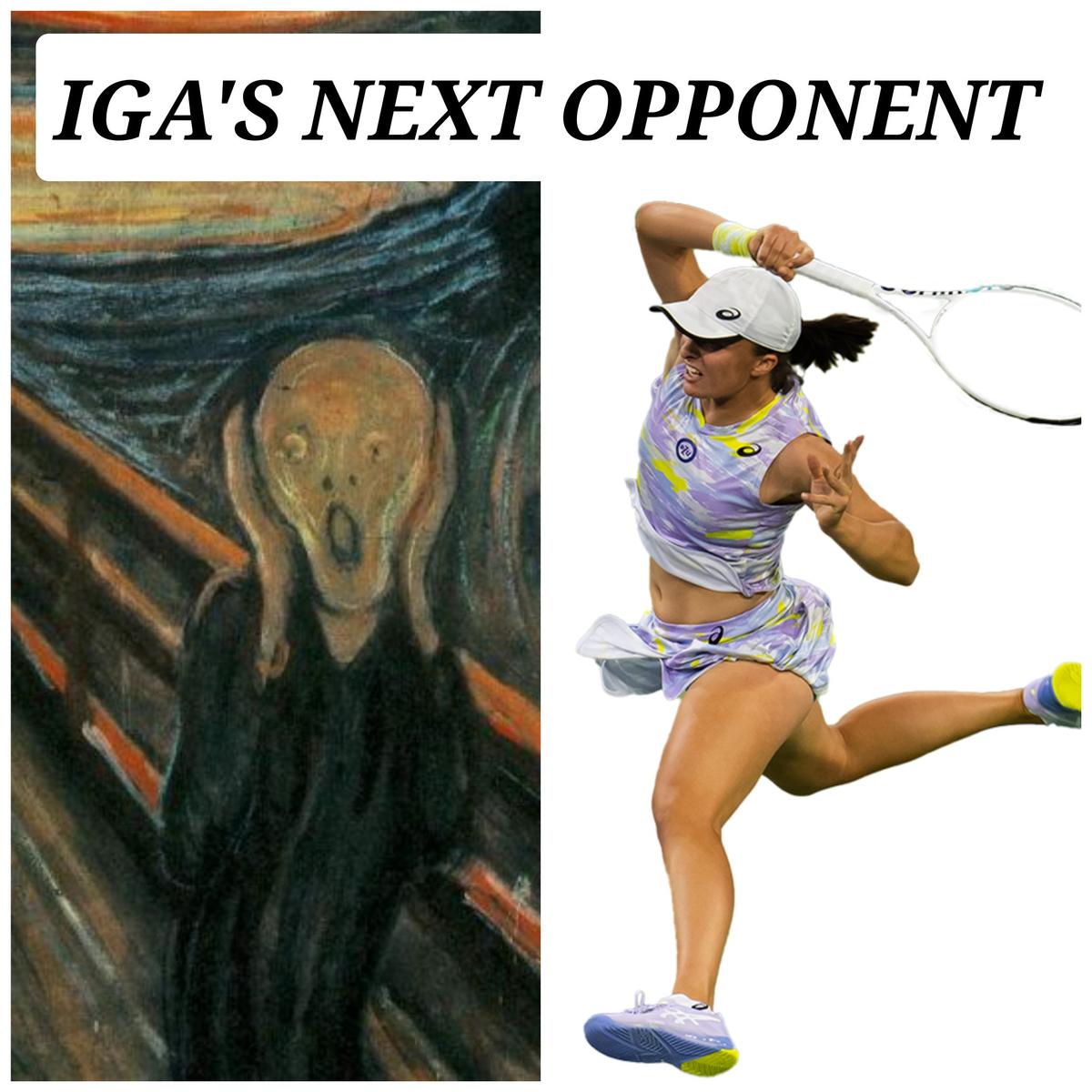 WTA, provocare inedită înaintea duelului Halep - Swiatek de la Indian Wells » 10 imagini altfel