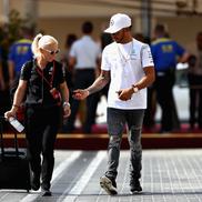 Lewis Hamilton și Angela Cullen // foto: Guliver/gettyimages