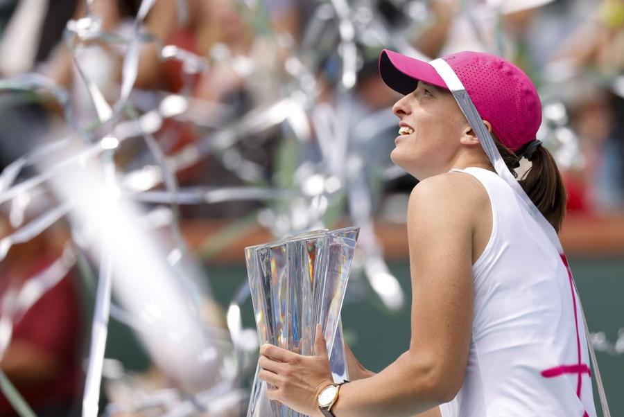 Iga Swiatek, campioană la Indian Wells, foto: Imago Images Iga Swiatek, ce triumf la Indian Wells! Poloneza și-a spulberat adversarele și a bifat borne impresionante