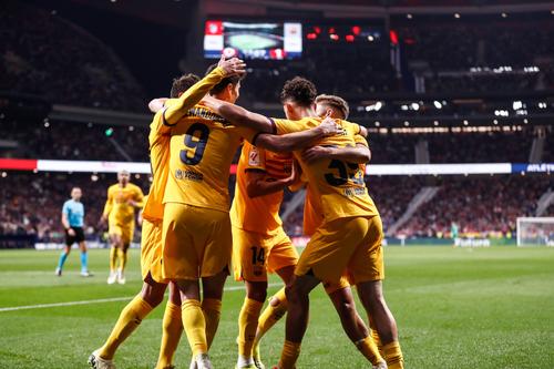 FC Barcelona s-a impus clar pe terenul lui Atletico Madrid, scor 3-0. Horațiu Moldovan a fost martor de pe banca de rezervă.