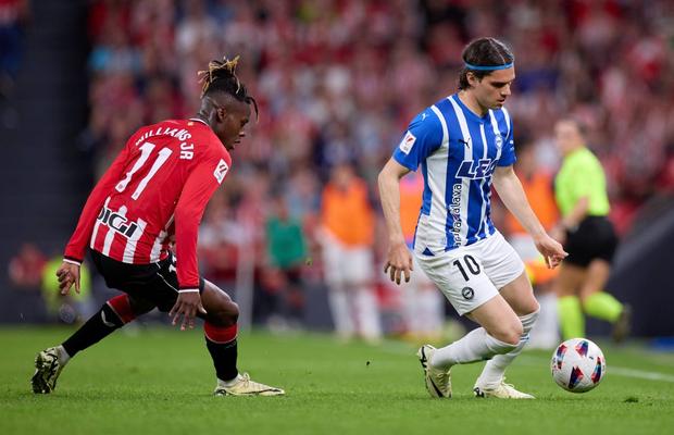 Ianis Hagi a fost pe teren 35 de minute în Bilbao - Alaves » Nota primită de la spanioli