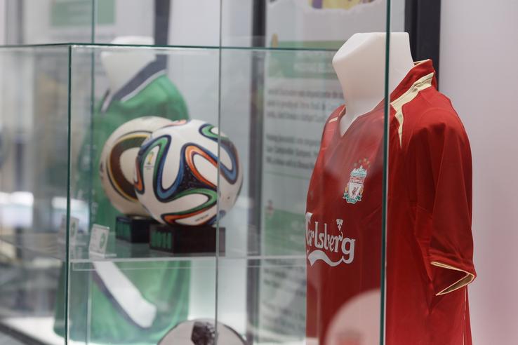 Robbie Fowler - muzeul fotbalului (foto: Cristi Preda/GSP)