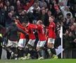 Amad Diallo și-a dat tricoul jos după Manchester United - Liverpool 4-3 // foto: Guliver/gettyimages