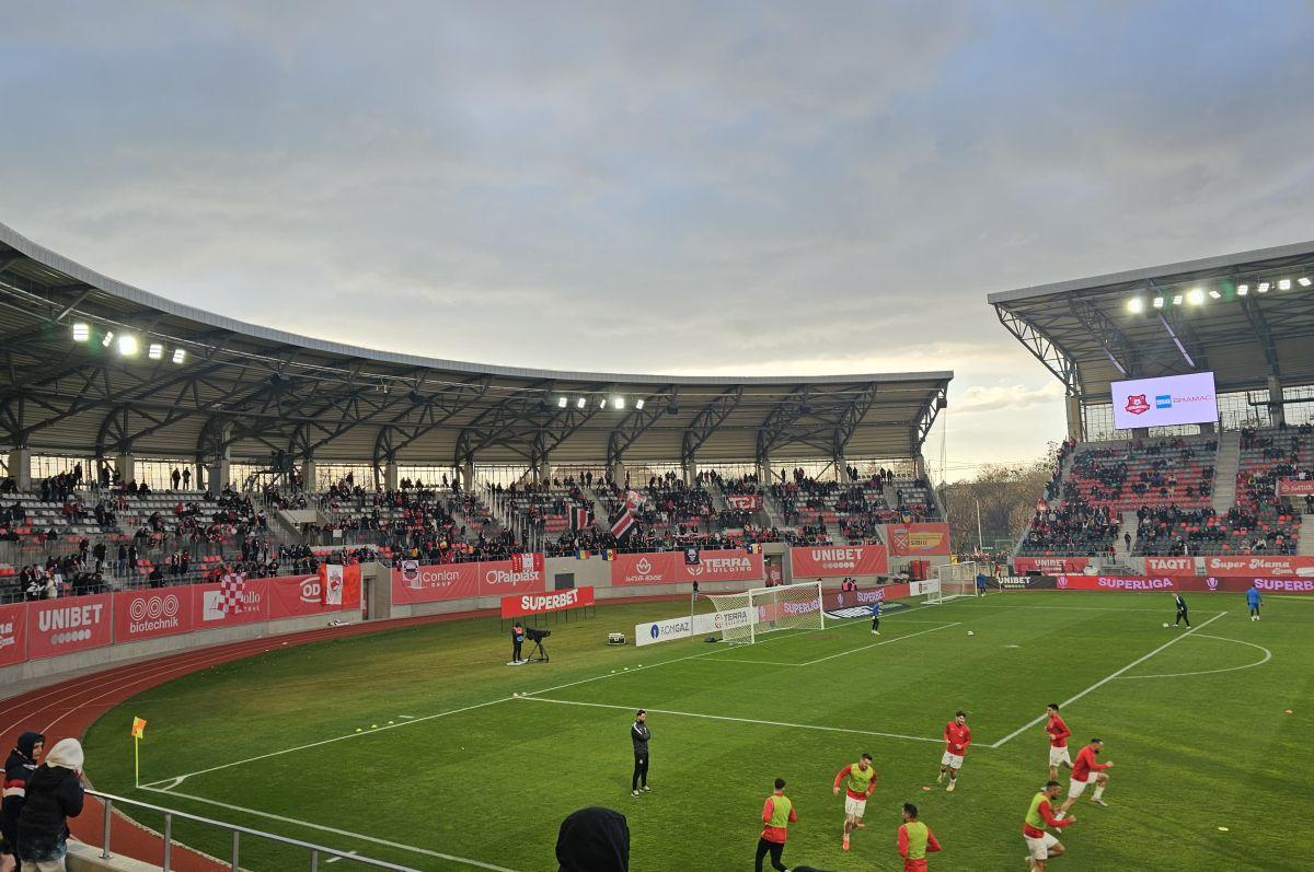 Imagini înainte de Hermannstadt - Dinamo