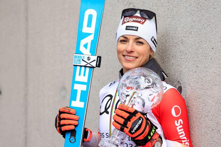 Lara Gut-Behrami, câștigătoare Globul de Cristal 2024 Foto: Imago