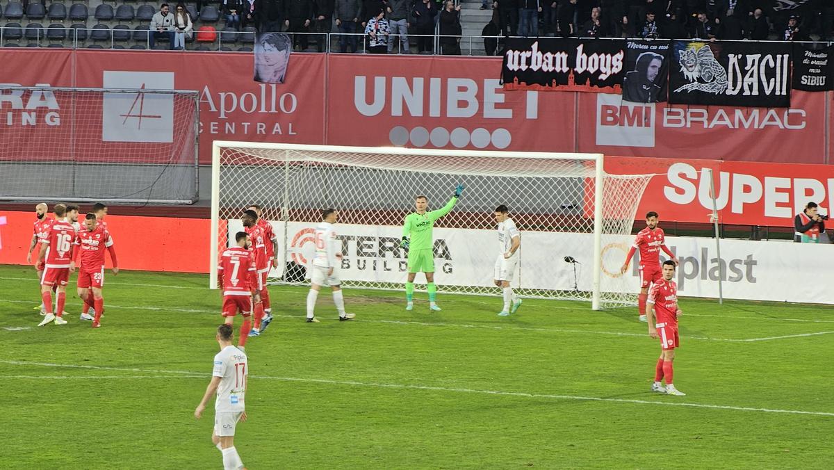 Cele mai spectaculoase imagini de la Hermannstadt - Dinamo