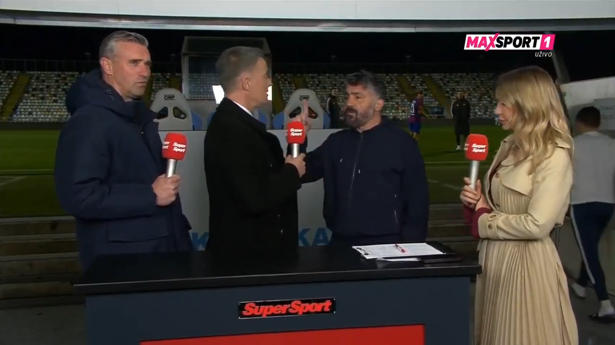 Gennaro Gattuso, imagini incredibile după înfrângerea usturătoare din campionat » A fost aproape de încăierare cu un analist: „Nici nu am ce să discut!”