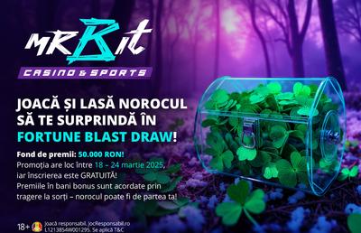 Fortune Blast Draw: Momente pline de emoții cu Mr Bit