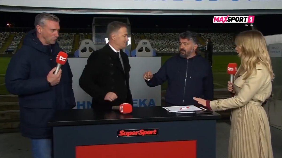 Gennaro Gattuso, imagini incredibile după înfrângerea usturătoare din campionat » A fost aproape de încăierare cu un analist: „Nici nu am ce să discut!”