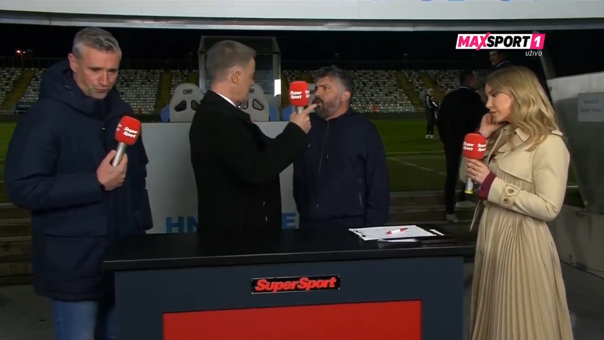 Gennaro Gattuso, imagini incredibile după înfrângerea usturătoare din campionat » A fost aproape de încăierare cu un analist: „Nici nu am ce să discut!”