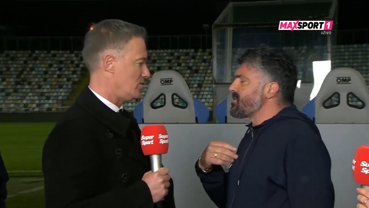 Gennaro Gattuso, în conflict cu un jurnalist croat