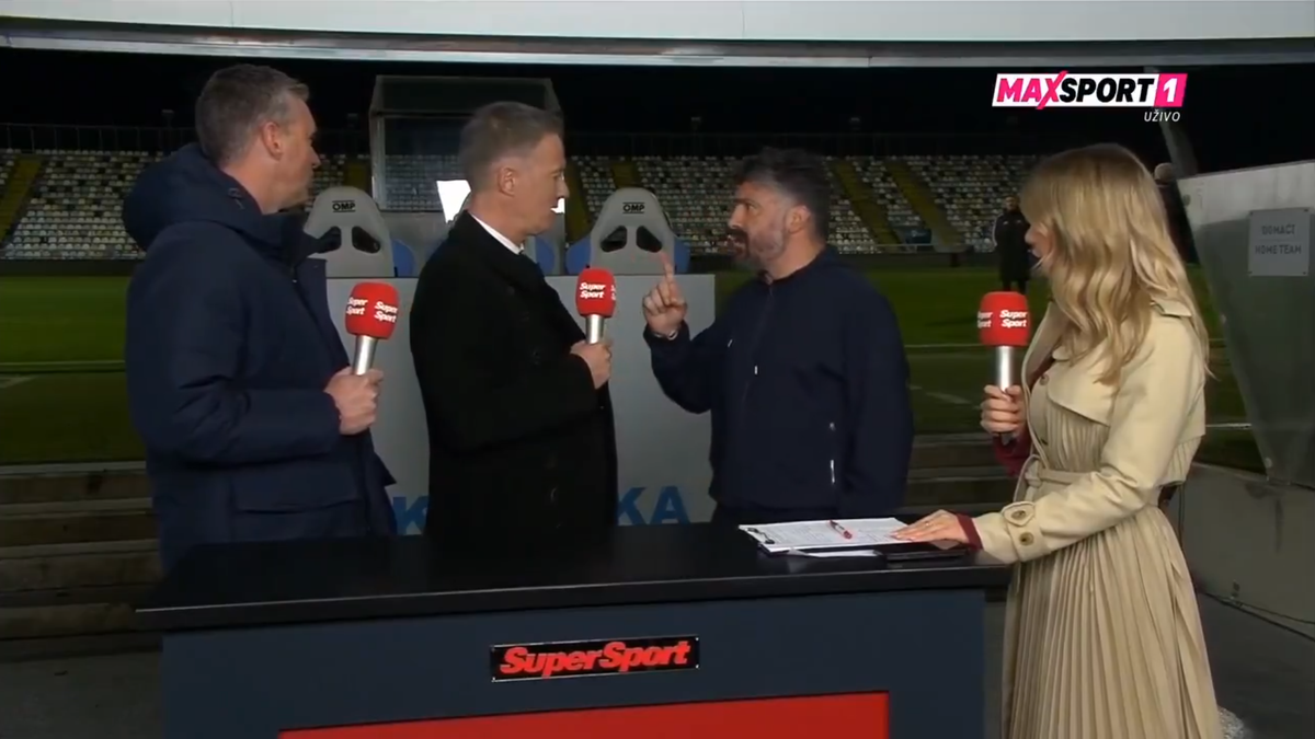 Gennaro Gattuso, imagini incredibile după înfrângerea usturătoare din campionat » A fost aproape de încăierare cu un analist: „Nici nu am ce să discut!”