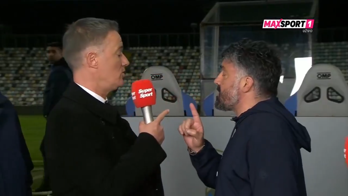 Gennaro Gattuso, imagini incredibile după înfrângerea usturătoare din campionat » A fost aproape de încăierare cu un analist: „Nici nu am ce să discut!”