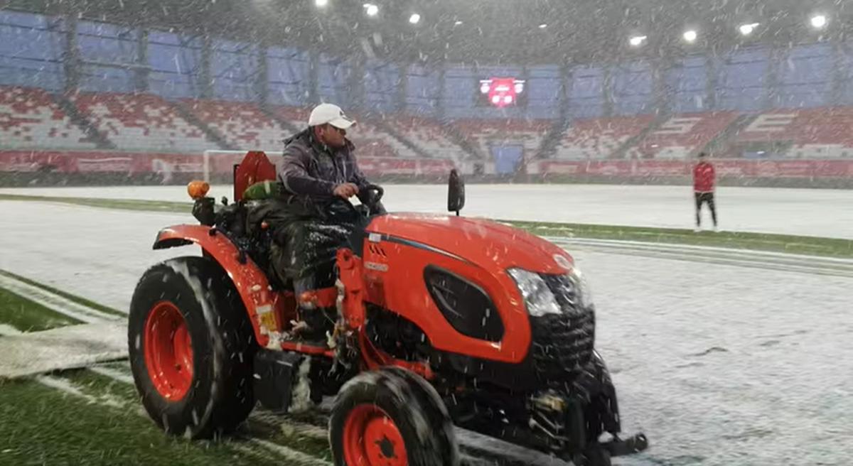 Cum arată terenul de la Sfântu Gheorghe cu 90 de minute înainte de Sepsi - Gloria Buzău