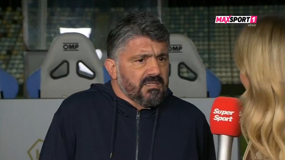 Gennaro Gattuso, imagini incredibile după înfrângerea usturătoare din campionat » A fost aproape de încăierare cu un analist: „Nici nu am ce să discut!”