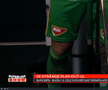Cum arată piciorul lui Niczuly, după contactul cu Luckassen, foto: captură Prima Sport