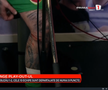 Cum arată piciorul lui Niczuly, după contactul cu Luckassen, foto: captură Prima Sport