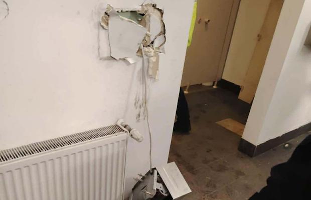 Imaginile dezastrului, după derby-ul Clujului: au făcut prăpăd în calea lor