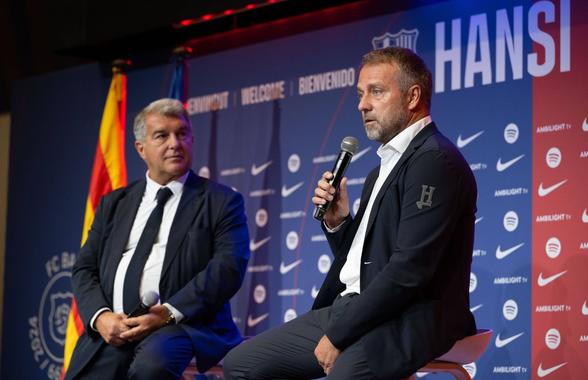 Întâlnire de urgență la Barcelona » Rămâne Hansi Flick?