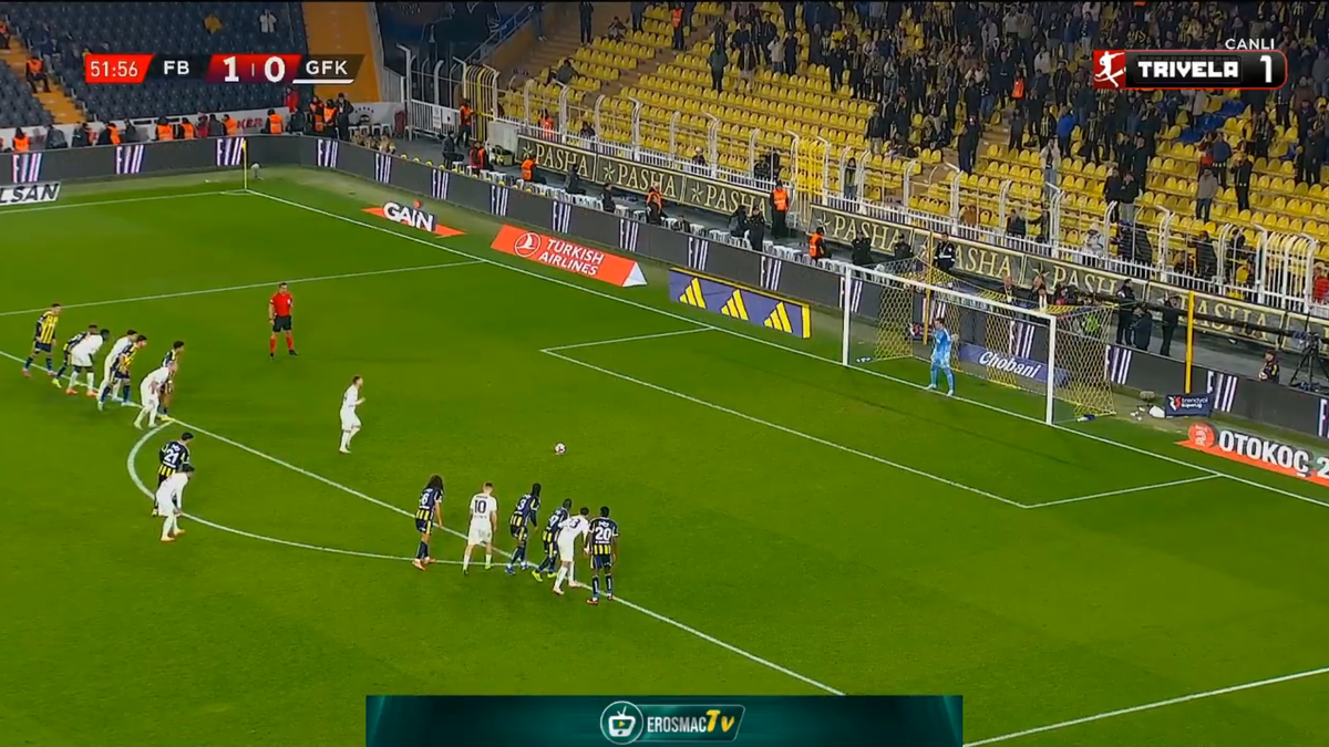 Alex Maxim, gol împotriva lui Fenerbahce