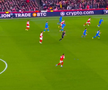 Gol senzațional marcat de Eze // Captură foto: X
