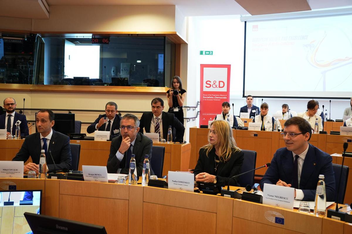 Nadia Comăneci, discurs superb în Parlamentul European » Pledoarie pentru sport și umor: „Pot să spun că am apărut înaintea AI-ului, nu-i așa?”