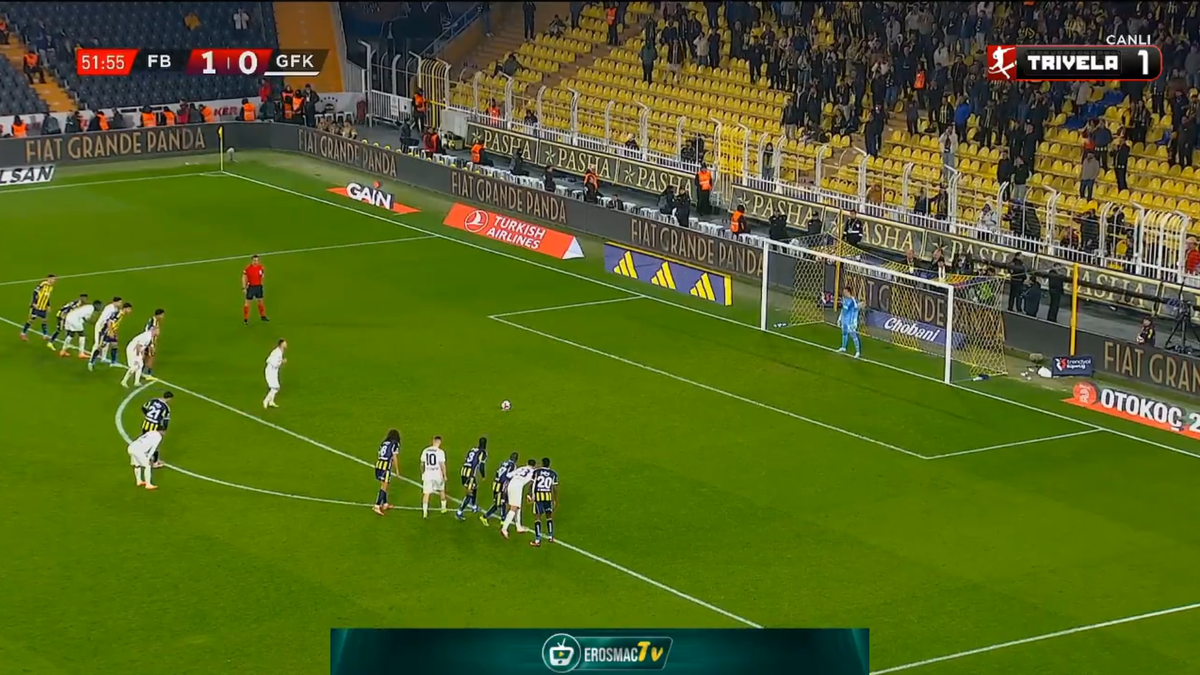 Alex Maxim, gol împotriva lui Fenerbahce