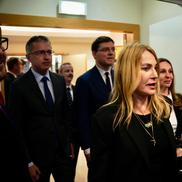 Nadia Comăneci la Parlamentu European FOTO Ștefan Petre