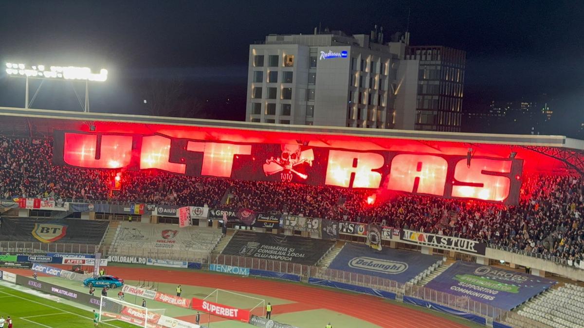 Imaginile dezastrului, după derby-ul Clujului: au făcut prăpăd în calea lor