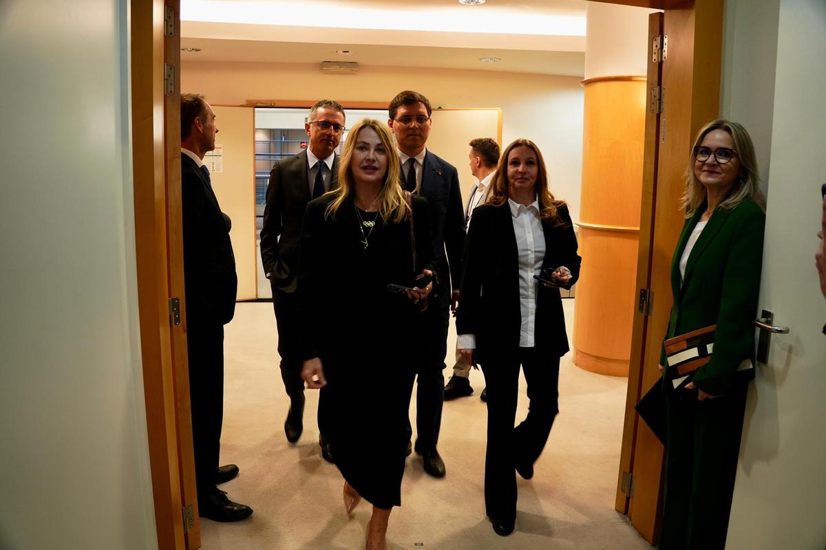 Nadia Comăneci, discurs în Parlamentul European