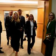 Nadia Comăneci la Parlamentu European FOTO Ștefan Petre