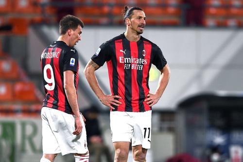 Mario Mandzukic, alături de Zlatan Ibrahimovic // foto: Imago