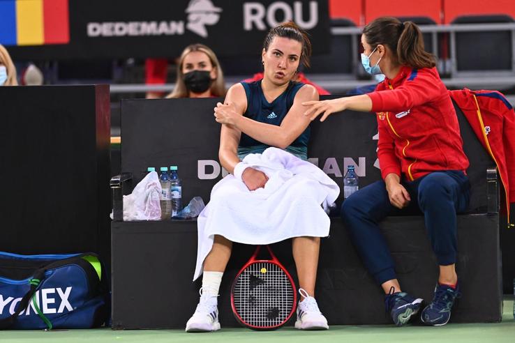 Gabriela Ruse și Monica Niculescu
foto: Raed Krishan/GSP