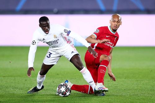 Ferland Mendy (stânga), Real Madrid // foto: Guliver/gettyimages