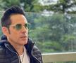 Ștefan Bănică, 53 de ani, cântăreț și actor, este unul dintre cei mai cunoscuți suporteri ai lui Dinamo.