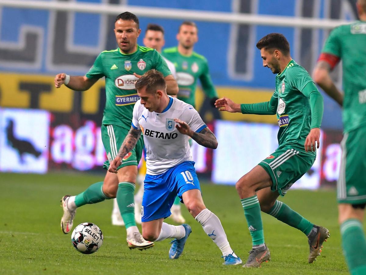 Craiova - Sepsi, etapa 1 din play-off /  FOTO: Facebook @UCVOficial