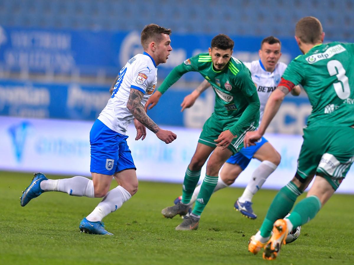 Craiova - Sepsi, etapa 1 din play-off /  FOTO: Facebook @UCVOficial