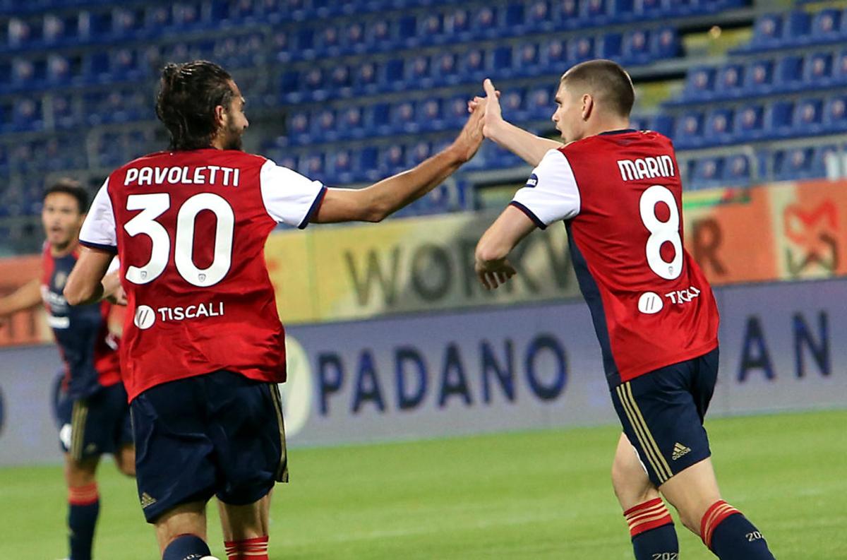 Cagliari - Parma 4-3 » Meci INCREDIBIL! Două goluri marcate în prelungiri + Răzvan Marin și Dennis Man au înscris