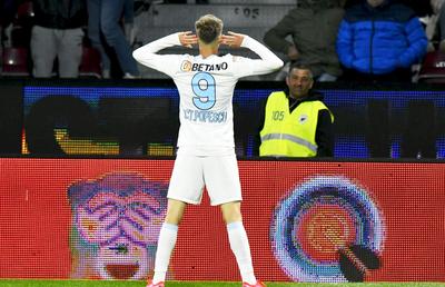 CFR Cluj - FCSB 0-1 » Tavi Popescu dinamitează lupta la titlu în Liga 1! Clasamentul ACUM