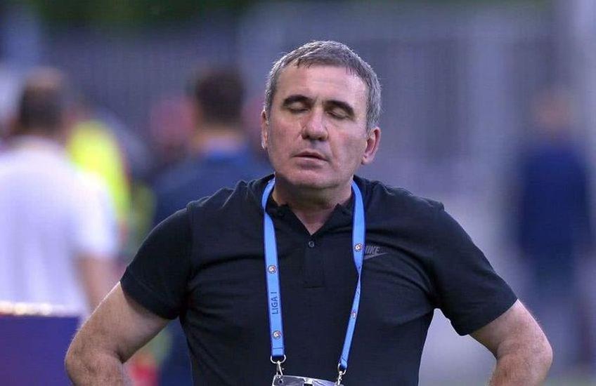 Gheorghe Hagi, 57 de ani, managerul Farului, a acuzat după eșecul dur suferit cu CSU Craiova, 0-3, lipsa duelurilor aeriene câștigate de jucătorii săi.